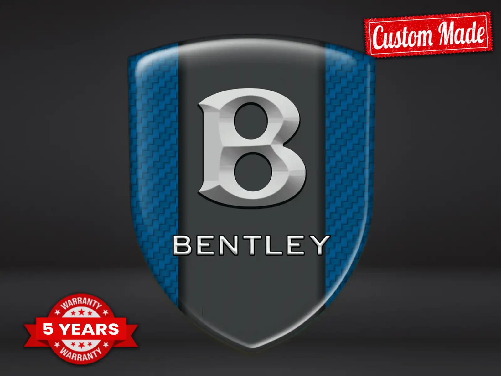 Bentley Pegatinas Silicona Auto Pro Máximo Duradero Diseño Estiloso